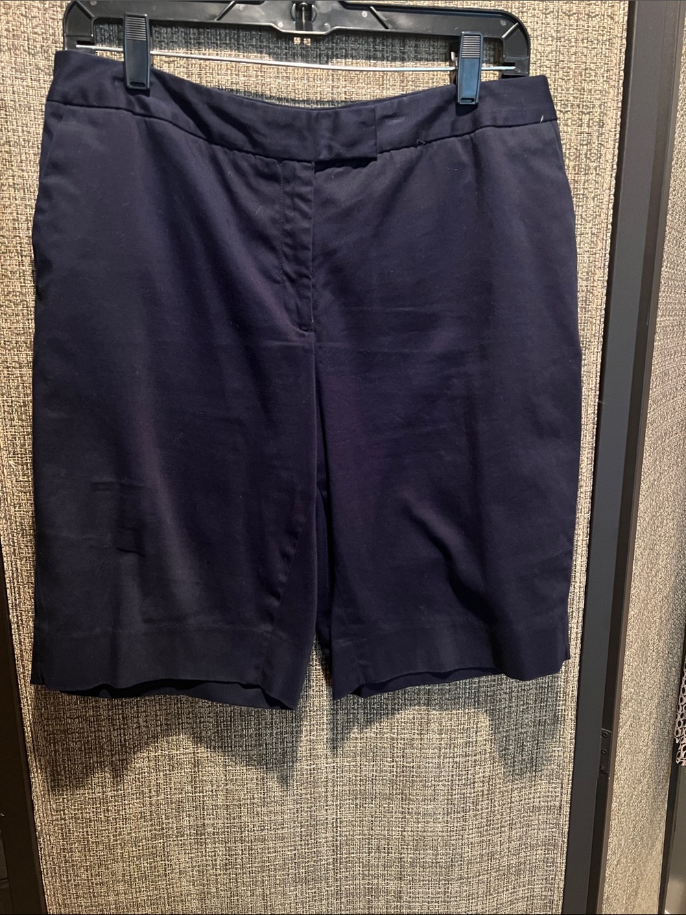 Jones New York Navy Tailored Bermuda Shorts